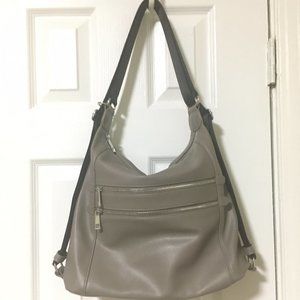 SR2 Sondra Roberts Squared convertible tote bag/backpack